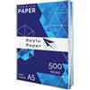 RAYLU PAPER - Fogli A5 80 g, 500 fogli di carta premium multiuso per stampanti laser, inkjet e fotocopiatrici, per ufficio e casa