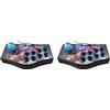 Uikdjgu 2X Joystick USB per Controller di Giochi Retrò per Ps2 / / Pc/Android Smart Tv Vibratore Incorporato Joystick un Direzioni (A)