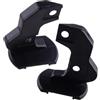Riloer Staffa di supporto per paraurti, staffe per paraurti anteriore, staffa di supporto per paraurti anteriore, 2 pezzi, staffa per paraurti sinistro e destro, compatibile con BMW Serie 5 E39 525i
