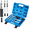 Gedlex Set di 11 strumenti per centraggio frizione, 12-20mm, utensili universali per frizione, set portatile di utensili per centraggio frizione per la maggior parte delle automobili e veicoli