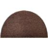 Markotex Zerbino Cocco Naturale Esterno Porta Entrata Retro Antiscivolo Tappeto Raschiafango MOD.Cocco Colorato 40X70 (marrone)