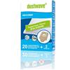 Dustwave® - 20 sacchetti per aspirapolvere Rowenta RO3953EA Compact Power, RO3950 RO3980, RO 3950 Parquet, RO 3980 Animal Care, Silence Force Compact, in alternativa a ZR200520