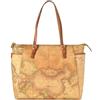 Alviero Martini Borsa A Spalla Shopper C/Fibbie Geo Classic CE0016000 Beige
