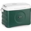 Klarstein BeerBelly 21 Refrigeratore Elettrico - 21 L, 3 Collegamenti: 230V, 12V Accendisigari e USB, Refrigeratore per Auto, Funzione di Raffreddamento e Riscaldamento, Auto, Camion, Campeggio, Verde