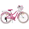 Volare Lovely Bicicletta per bambini - Bambina - 24 pollici - Rosa - 7 marce