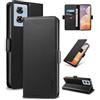 Yunubeyii Cover Libro per Motorola Moto G85,Nero | Blocco RFID,Luxury PU Pelle,Portafoglio,Card Holder,Magnetic Phone Custodia,Kickstand,Protettiva,Antiurto