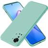 EASSGU Custodia per OnePlus Nord 2T (6.43 Inches), Cover Morbida in Silicone TPU - Ciano chiaro