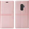 OKZone Cover per Samsung Galaxy S9, Cover a Libro Samsung S9, Custodia in Pelle Samsung S9 Magnetica [Portafoglio] Custodia Silicone TPU Antiurto,Funzione Supporto Slot Schede (Rosa)