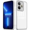 YUXING Cover per OPPO A5 Pro 5G 4G Custodia Trasparente con Pellicola Protettiva Lenti Morbida Ultra Sottile Antiurto Bumper Slim Case - Bianco