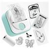 Phomemo Q02 Mini Stampante Portatile, Mini Stampante Adesivi per Studio, Appunti, Foto, Diari, Stampante Termica Tascabile Compatibile con iOS e Android, Verde