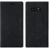 OKZone Cover per Samsung Galaxy Note 8, Cover a Libro Samsung Note 8, Custodia in Pelle Samsung Note 8 Magnetica [Portafoglio] Custodia Silicone TPU Antiurto,Funzione Supporto Slot Schede (Nero)
