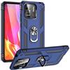 Max Power Digital MPD Cover per Xiaomi Redmi 10C con Girevole Anello 360 Gradi Custodia Magnetica Antiurto Rigida Resistente Protettiva Case Bumper Ring (Xiaomi Redmi 10C, Blu)