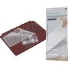 Digi-Tatoo Custodia tastiera per Microsoft Surface Go/Go2/Go3 (layout europeo); TPU premium, alta trasparenza, protezione della pelle della tastiera trasparente, (layout Europa/Italia)