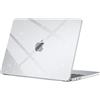 BlueSwan Compatibile con Cover MacBook Air 13 M5 M4 M3 M2 2026 2025 2024 2022, Custodia Mac Book Air 13,6 Pollici A3449 A3240 A3113 A2681 Plastica Rigida Laptop Case - Trasparente Scintillante