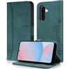 AsWant Cover per Samsung Galaxy A56 5G - Premium PU Magnetica Libro Portafoglio Flip Case Funzione Stand Per Sumung A56 (Verde)