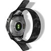 RoYiio Cinturino per Garmin Quatix 8 47mm/Quatix 7 Pro/Tactix 8 47 mm/Fenix8 47mm/7Pro/6Pro, Comodo Adesivi Magici QuickFit 22mm Nylon Cinturino per Descent G2/Fenix E/Epix 2 - Mimetico Grigio