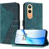 OKZone Cover per OnePlus Nord CE 4 Lite 5G,Custodia a Libro in Pelle Protettiva Folio Portafoglio con Chiusura Magnetica e Slot per Carte Wallet Case Flip Cover(Verde)