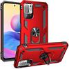 Max Power Digital MPD Cover per Xiaomi Poco M3 Pro 5G/Redmi Note 10 5G con Girevole Anello 360 Gradi Custodia Magnetica Antiurto Rigida Resistente Protettiva Case Ring (Xiaomi Poco M3 Pro 5G/Redmi Note 10 5G, Rosso)