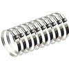 POFET 10 pezzi Fascette Stringitubo, Fascette Stringitubo in Acciaio Inox, Fascette Stringitubo Regolabile, Metalliche Fascette a Vite, Per il Fissaggio Tubi, 84-108mm