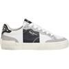 Pepe Jeans Milan Court W, Sneak Donna, Grey Silver Grey, 36 EU