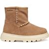 Geox B Kiddartah Girl, Stivale alla Caviglia Bimba 0-24, Whisky, 21 EU