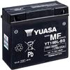 Yuasa YT19BL-BS 12 V 170 CCA pre-riempita e pronta da montare, batteria AGM per moto senza manutenzione