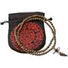 Lachineuse Bracciale Mala Buddista - 108 Perle in Palissandro - con Pochette in Raso in Omaggio