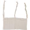 Marhynchus Borsa da Appendere per Lettino, 2 Tasche Organizer per Lettino con Cinghia Regolabile Borsa da Comodino per Neonato per Giocattoli (Beige)