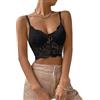 SHEKINI Reggiseno Bralette Pizzo Reggiseno Senza Ferretto Elegante Reggiseni Senza Imbottito Brassiere Top per Donna e Ragazze