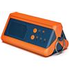 Airthereal PA1K-GO Generatore di ozono portatile - Eliminatore di odori senza fili a batteria per auto, camere d'albergo, uffici, bagni e altri piccoli ambienti (blu-arancione)