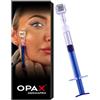 OPAX DERMAPRO Dermaroller 0,5 mm, Microneedling Viso, Siero Acido Ialuronico Viso Rigenerante 10 Ml - Derma Roller Contro Rughe, Acne e Macchie, Skincare 100% Made In Italy