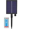 Redefun Kit di controllo pannello solare da 1200 mAh, pannello batteria al litio da 3,7 V per catena di luci LED da 3 V, carica DC, facile da installare, facile da usare