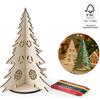hi!dea™ Albero di Natale in legno da colorare PINERY personalizzate o neutre