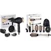 Bellissima Imetec Creativity 4 You, Asciugacapelli Professionale, 4 Accessori, Diffusore, Controllo Intelligente della temperatura, 1800 W & Imetec Air Wonder, Spazzola ad Aria Calda