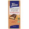 Tirma Tavoletta di cioccolato al latte Tirma ripiena di crema allo yogurt e gusto arancia 103g | Cioccolato cremoso con ripieno di frutta | spuntino dolce perfetto per spuntino e dessert