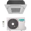 Hisense Condizionatore a Cassetta Hisense 9000 Btu ACT26UR4RCA4 R-32 Wi-Fi Optional con Telecomando e Pannello
