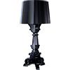 Kartell - Lampada da tavolo Bourgie - Nero - policarbonato 2,0 - Designer Ferruccio Laviani