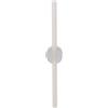 TALA - Applique bagno Kilter - Bianco - Vetro smerigliato