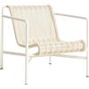 Hay - Poltrona bassa Palissade Cord - Bianco - Corda in tessuto di poliestere riciclato - Designer Ronan & Erwan Bouroullec