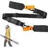 Lyivisk Cinghia universale per decespugliatore e decespugliatore - Tracolla regolabile in robusto nylon arancione (1 pezzo) - Pratico accessorio per giardinaggio