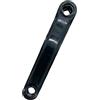 rflaueo 1 pedivella da 170 mm con foro diamantato e foro quadrato, in lega di alluminio, guarnitura a singola velocità sinistra per mountain bike e bici da strada (U70-1)