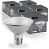 SINCELIGHT PAR30s Lampadina a LED con Attacco E27, 10W (90W Equivalenti), Bianco Freddo (6000K), CRI 92, 900lm, Angolo di Emissione 38°, Confezione da 5