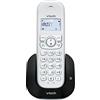VTech CS1550 Telefono wireless DECT a doppia carica con segreteria telefonica, blocco chiamata, ID chiamata/chiamata in attesa, altoparlante vivavoce e tastiera retroilluminati
