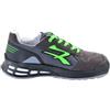 Upower Scarpe Egon Grigio Verde Basse Numero 40 S1p