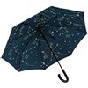 iX-brella Ombrello Thunderstorm, Cielo stellato, Stockschirm Automatik, Ombrello automatico