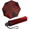 Knirps Ombrello tascabile E.200 Medium Duomatic, rosso, 96 cm, Moderno