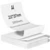 NefLaca Carta termica A4, 100 fogli per stampante termica, 210 x 297 mm, compatibile con M08F, M832, M835, Q302, MT800, MT800Q e altre stampanti portatili A4
