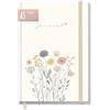 Häfft paper&you® Dotted Journal punteggiato A5 con elastico [Flower Joy] 156 pagine - taccuino a punti, diario - sostenibile e climaticamente neutrale