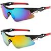 TNSRAY Occhiali da Sole da Uomo Polarizzati, 2 Pezzi Occhiali Ciclismo Occhiali da Sole Sportivi Polarizzati, Occhiali Bici Polarizzati Sportivi Anti-UV Uomo Donna, per Ciclismo Corsa Pesca