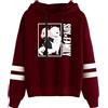 KONDZ Anime Spy X Family Felpa con Cappuccio Donna Uomo Anya Forger Felpe Stampate Moda Harajuku Felpe K-Pop Felpa Abbigliamento di Marca